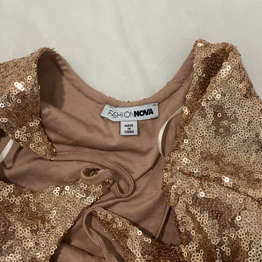 SOLD. Fashion nova sequin dress - Picture 4 of 7